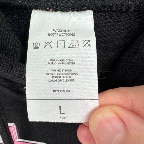 ASAP Rocky‎ Heavyweight Hoodie Sweatshirt Men's Size Large Black - Picture 9 of 11